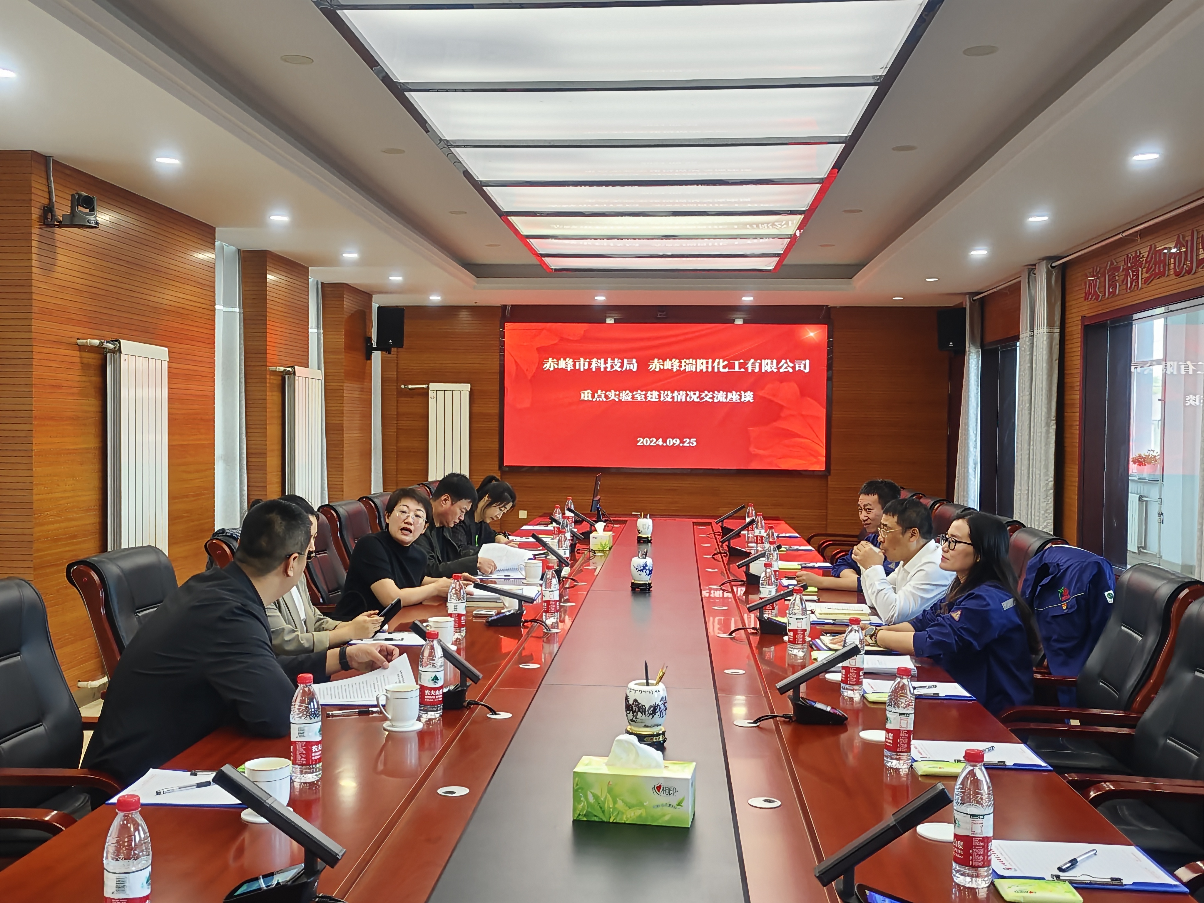 赤峰市科技局領(lǐng)導來公司調(diào)研